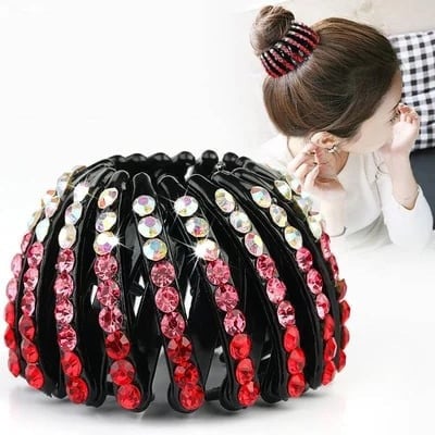 Lazy Bird's Nest Plate Hairpin