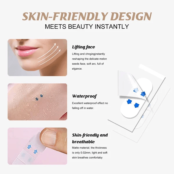 Invisible Face Lifter Tape?Has a delicate V face