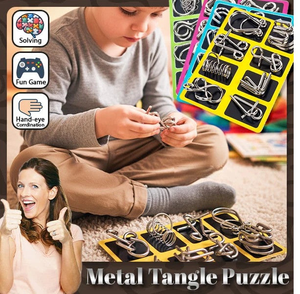 3D Metal Challenge Puzzle Toy