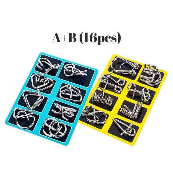 3D Metal Challenge Puzzle Toy