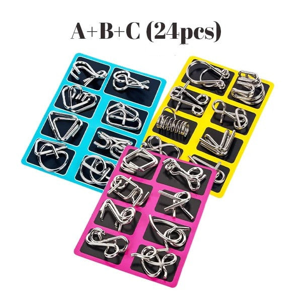 3D Metal Challenge Puzzle Toy