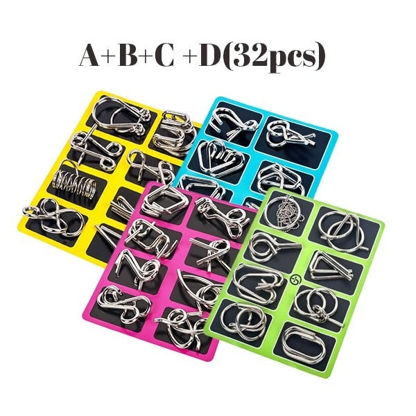 3D Metal Challenge Puzzle Toy