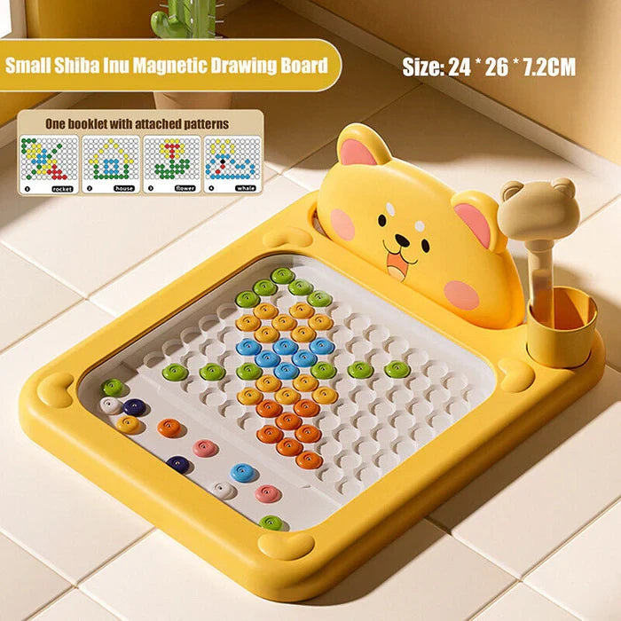 Magnetic Cartoon Drawing Board for Kids