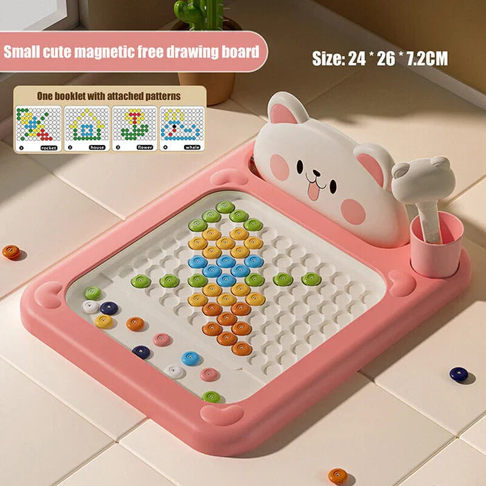 Magnetic Cartoon Drawing Board for Kids