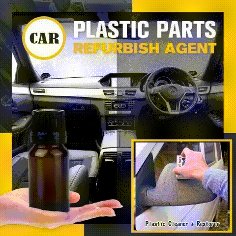 Plastic Parts Refurbish Agent - Make your car shine like new!!