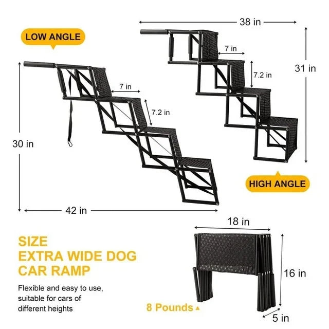 Safe Climb Pet Car Steps