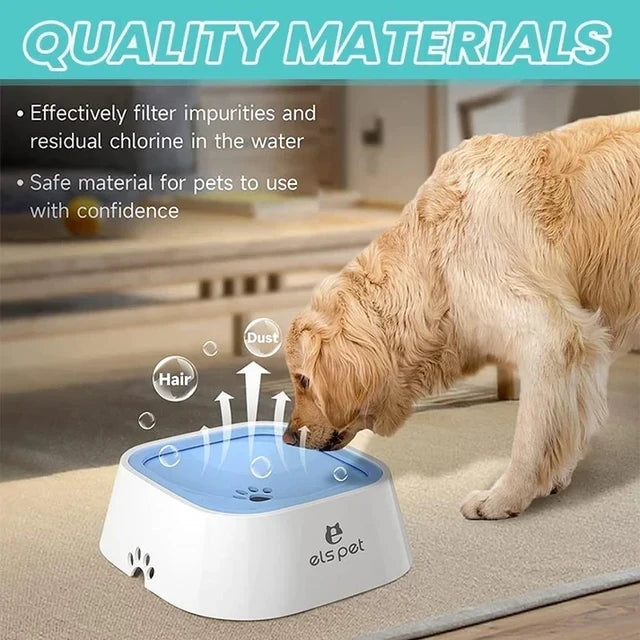 ??Bowl Water Pet Spill Proof ??