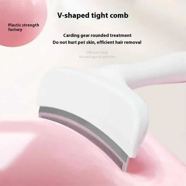 V-Tooth Deshedding Comb for Pets