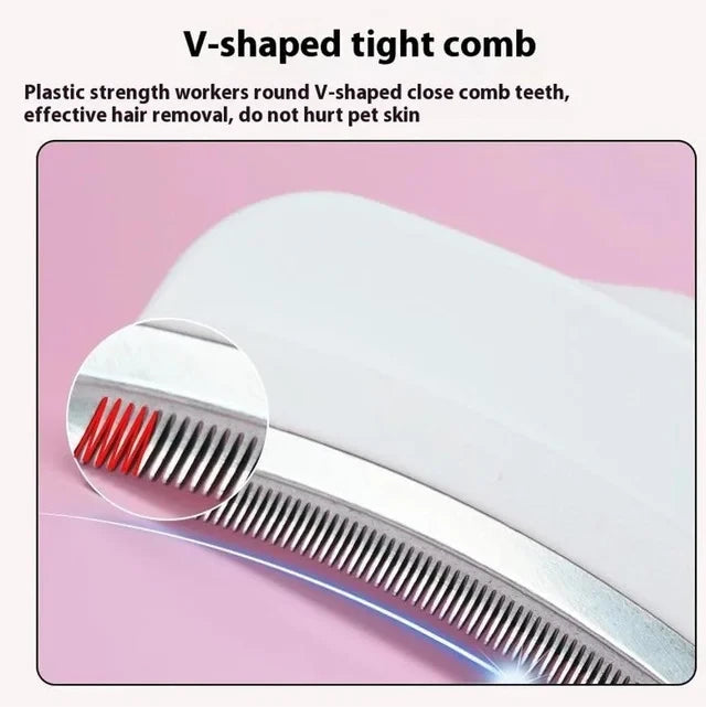 V-Tooth Deshedding Comb for Pets