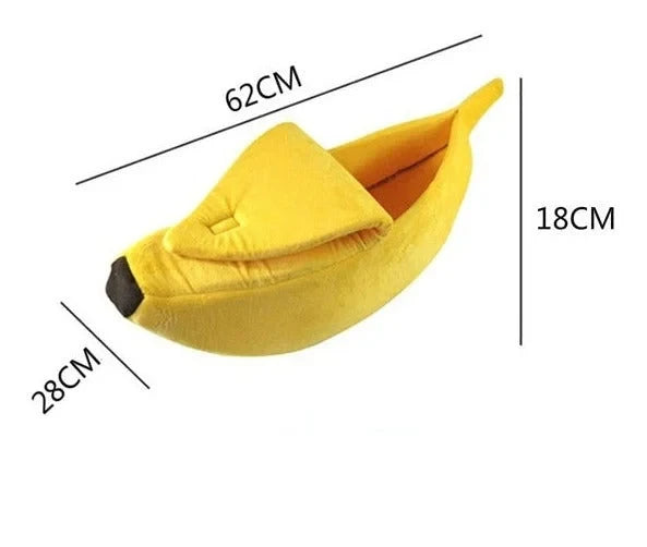 Banana Cat Bed