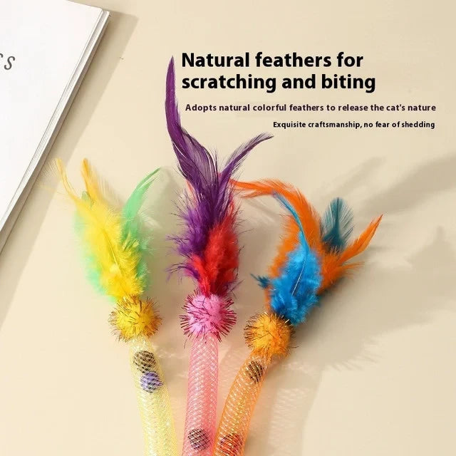 Feather Twist Cat Teaser