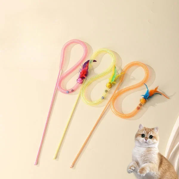 Feather Twist Cat Teaser