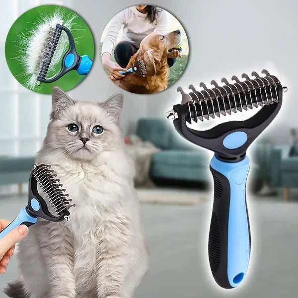 Dual-Sided Grooming Brush