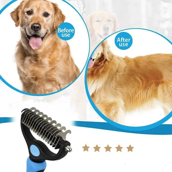 Dual-Sided Grooming Brush