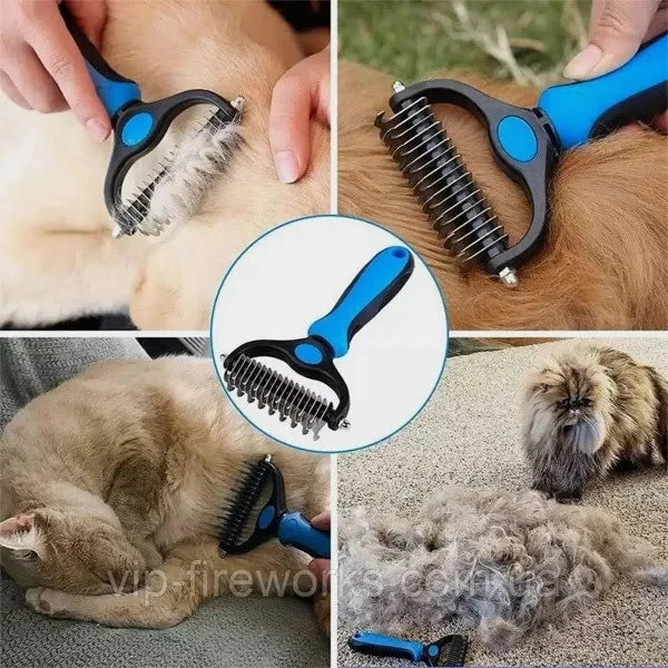Dual-Sided Grooming Brush