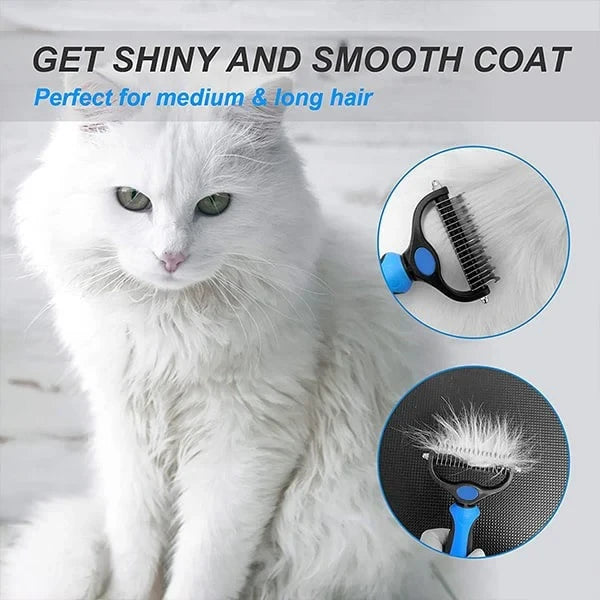 Dual-Sided Grooming Brush