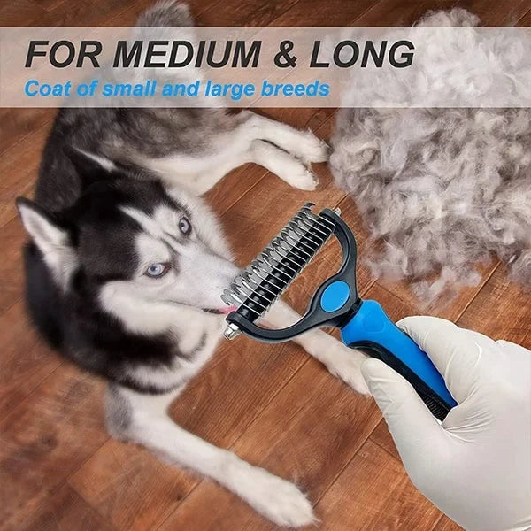 Dual-Sided Grooming Brush