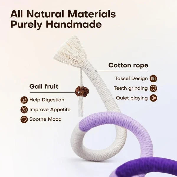 Natural Cotton Rope Chew Toy