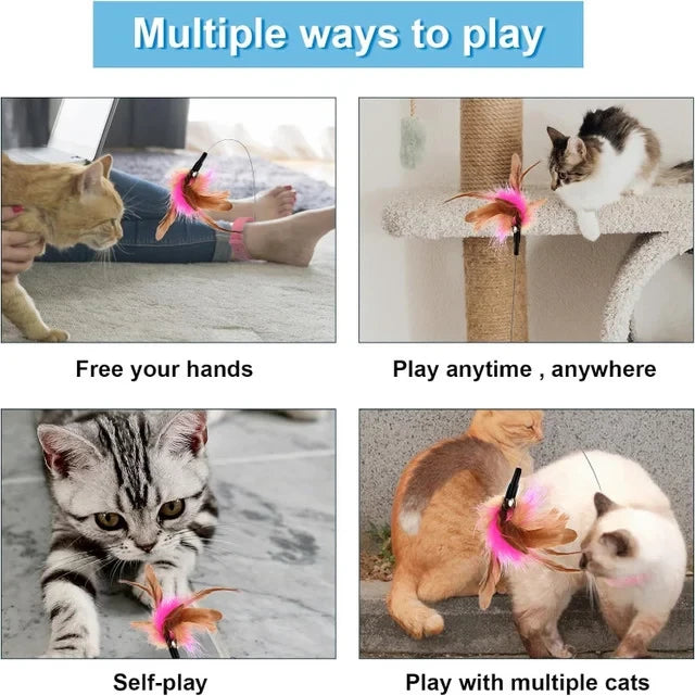 Interactive Cat Wand Toy