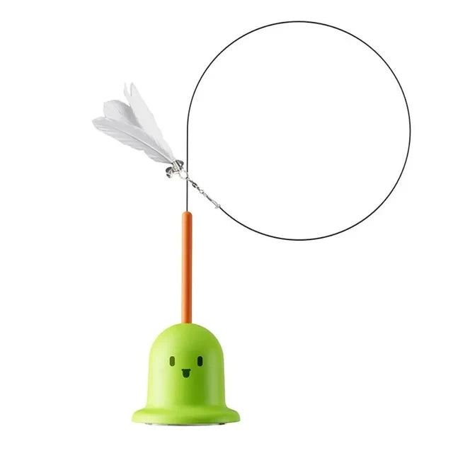 Magic Badminton Wand Cat Toy