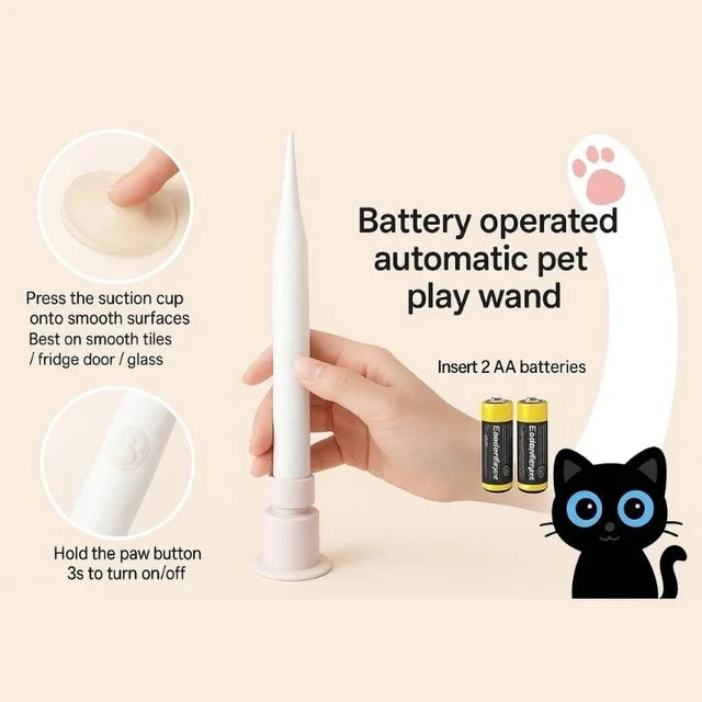 Feather Wand Toy for Cats