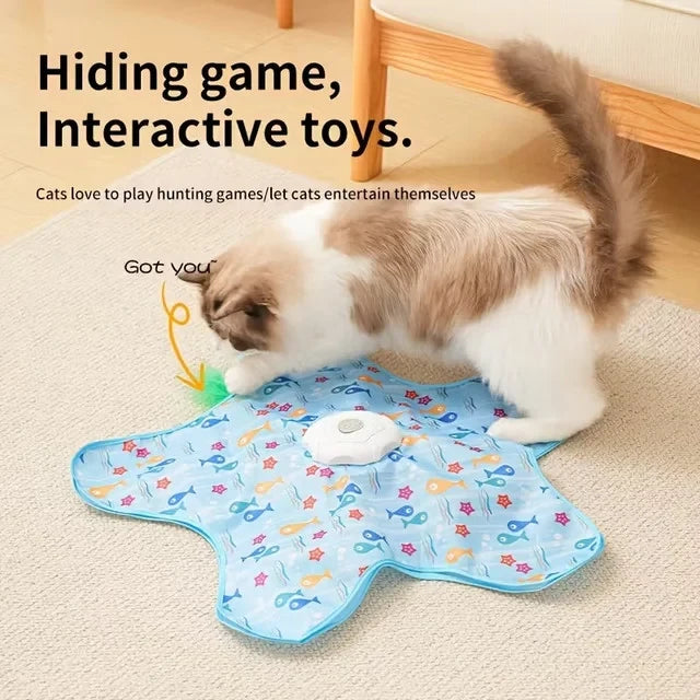 Multi-Functional Hunting Toy for Cats