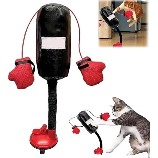 Interactive Cat Punching Bag