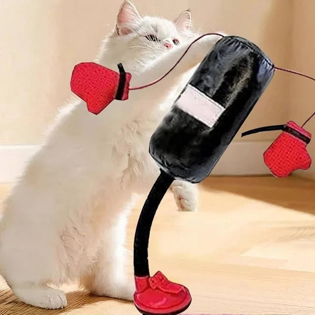 Interactive Cat Punching Bag