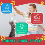 Bouncy Feather Balls - Pack of 5 Balls