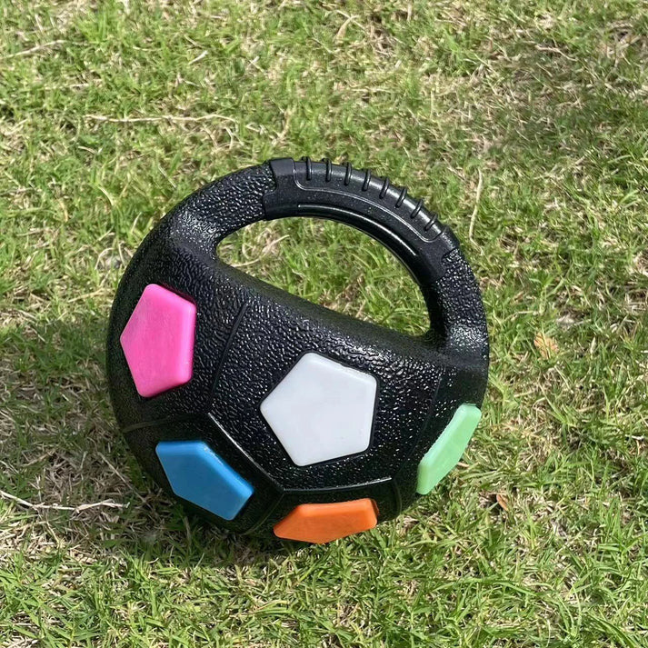Squeaky Football Toy Dog Teething