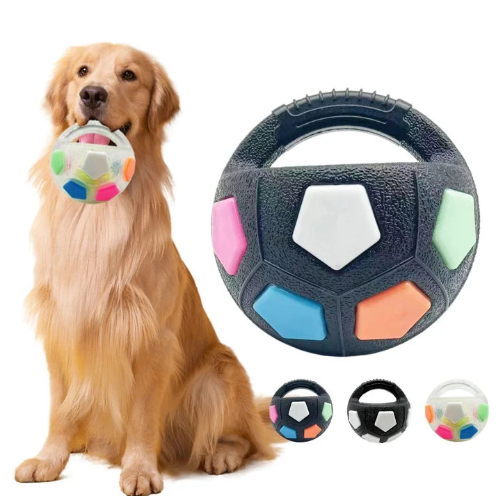 Squeaky Football Toy Dog Teething