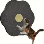 Wall-Mounted Floral Cat Scratcher