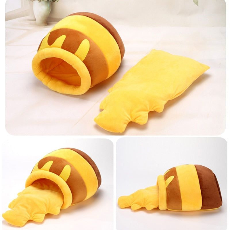 Honey Jar - Cozy Bed For Pets