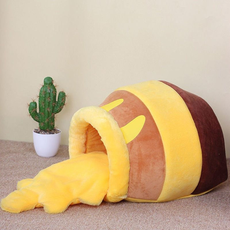 Honey Jar - Cozy Bed For Pets