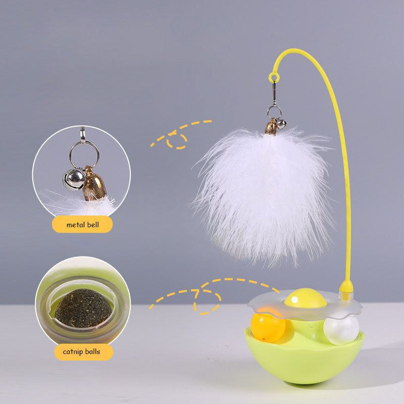Naughty Cat Tumbler Toy