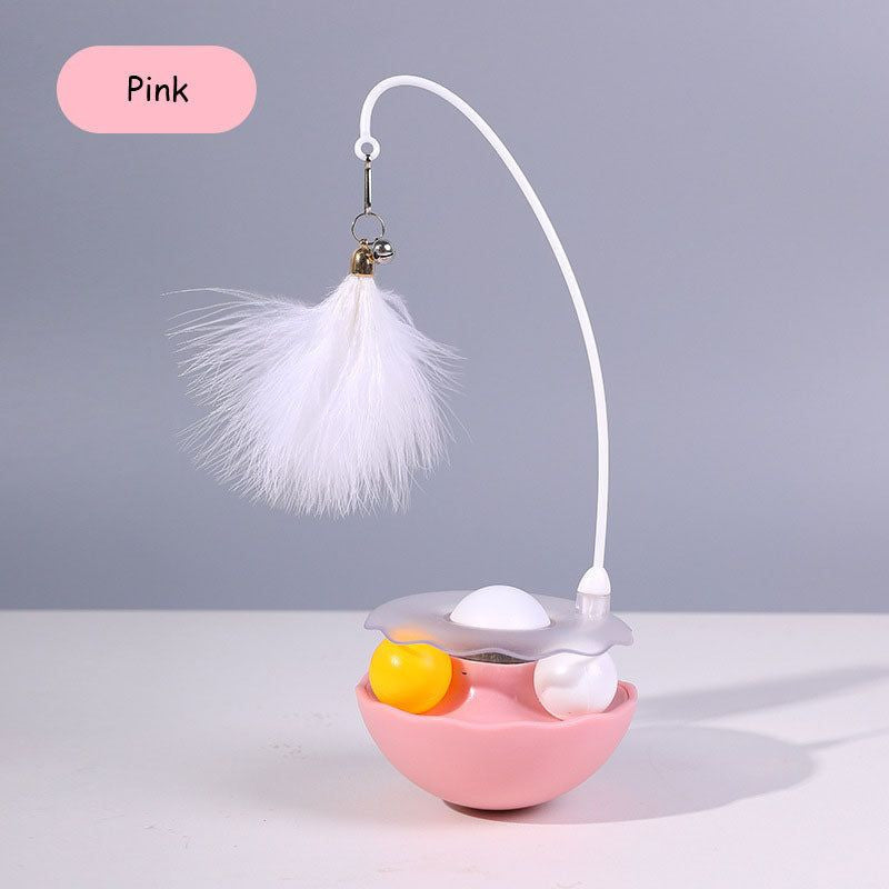 Naughty Cat Tumbler Toy