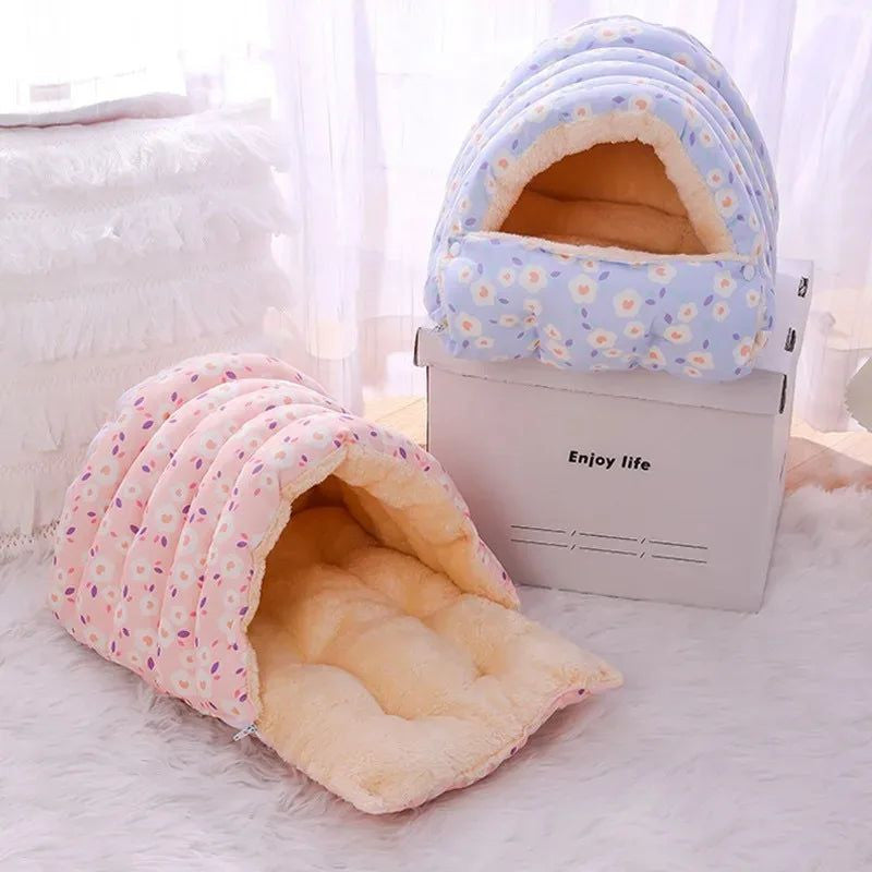 Cats Beds Warm Winter Pet Supplies Accessories
