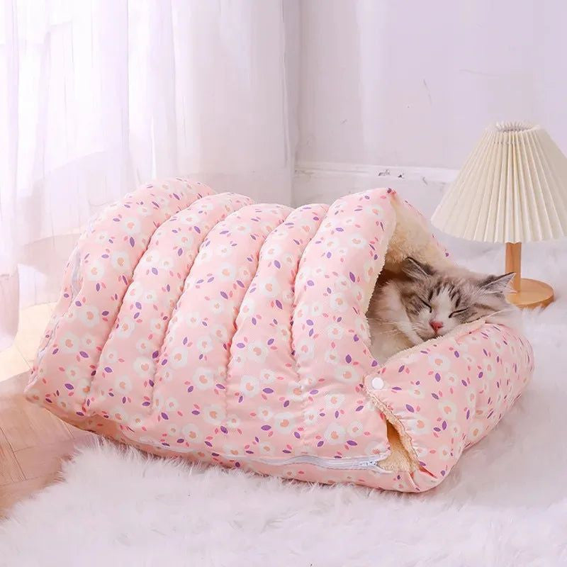 Cats Beds Warm Winter Pet Supplies Accessories