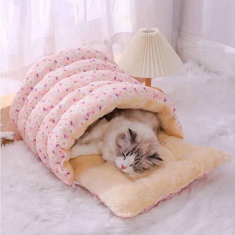 Cats Beds Warm Winter Pet Supplies Accessories