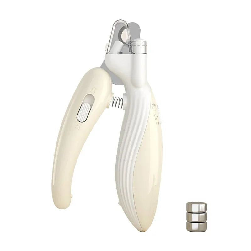 Professional Pet Nail Clippers with Led Light Pet Claw Grooming Scissor