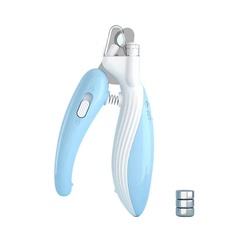 Professional Pet Nail Clippers with Led Light Pet Claw Grooming Scissor