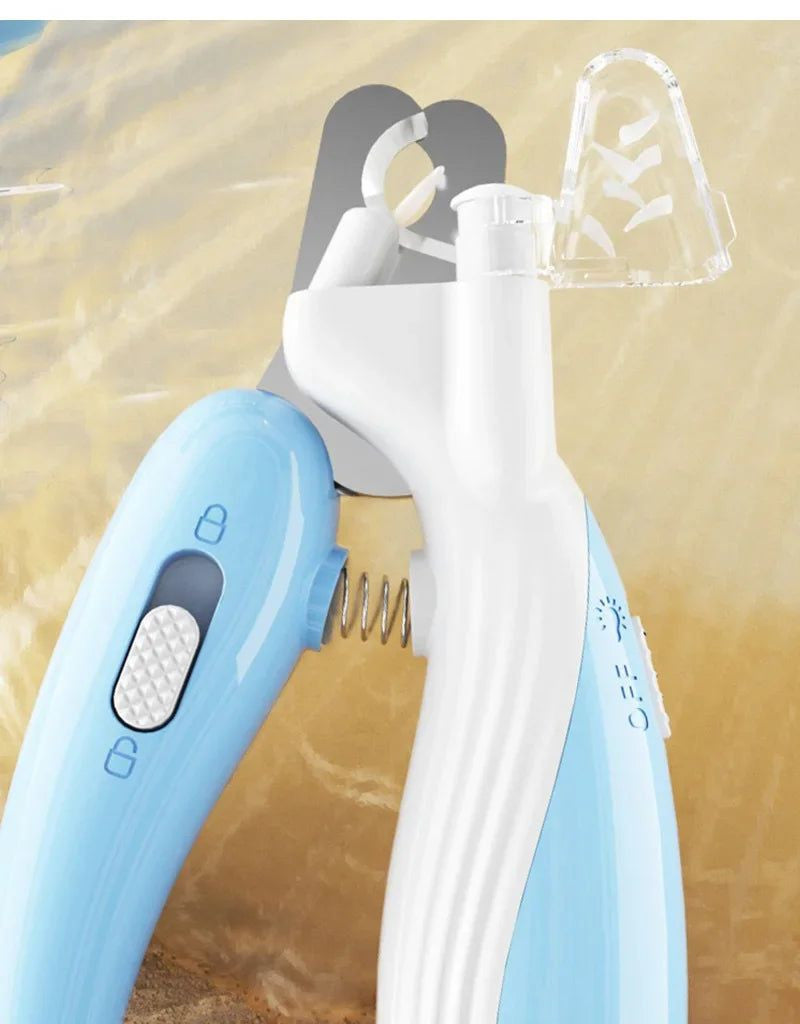 Professional Pet Nail Clippers with Led Light Pet Claw Grooming Scissor