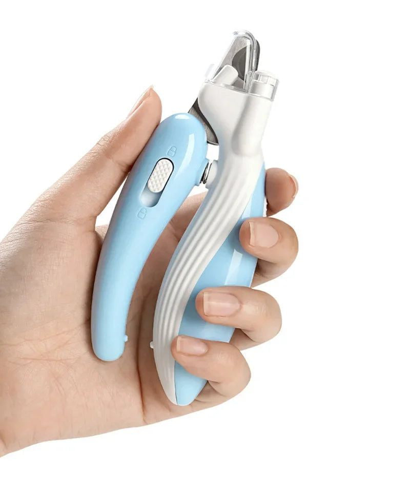 Professional Pet Nail Clippers with Led Light Pet Claw Grooming Scissor