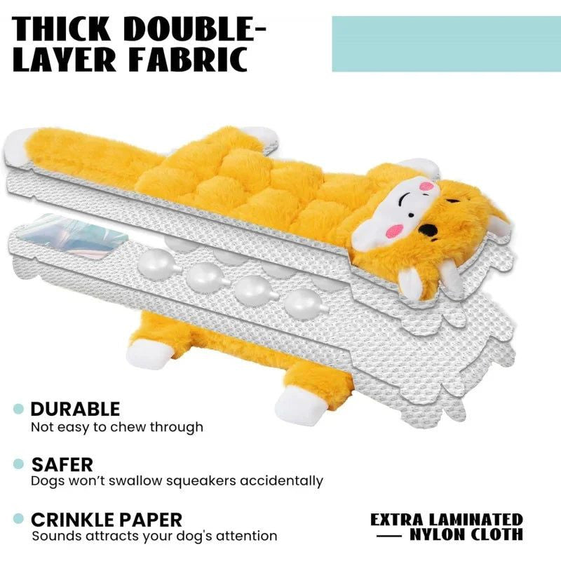 Dog Squeaky Toys - Durable Aggressive Chewers