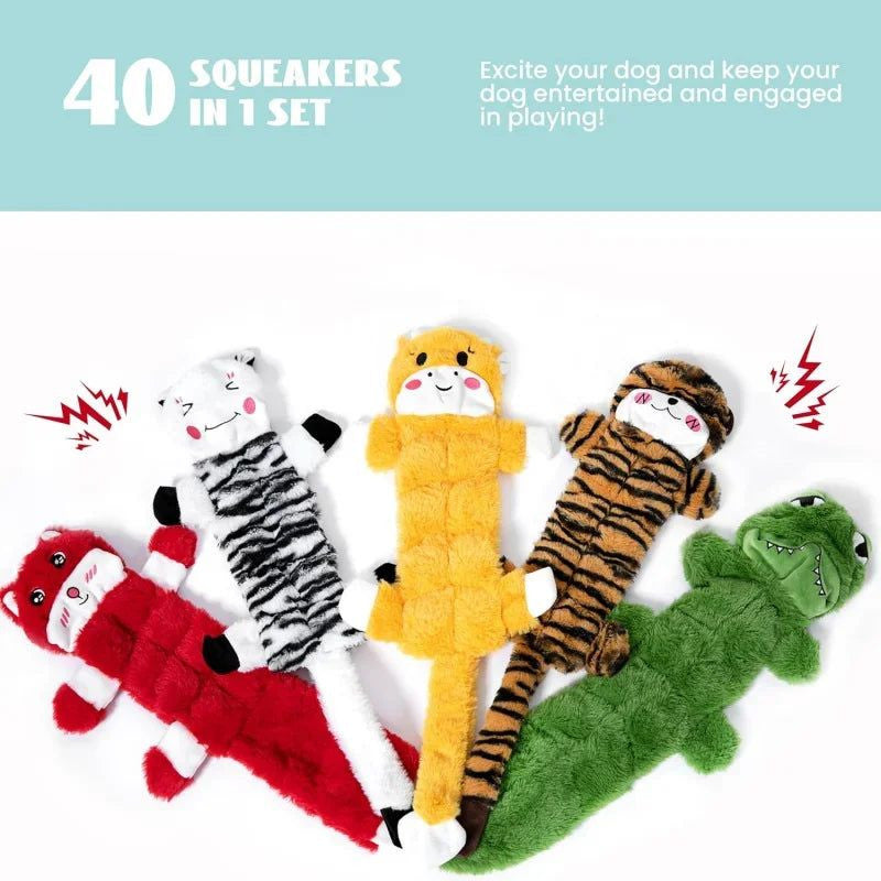 Dog Squeaky Toys - Durable Aggressive Chewers