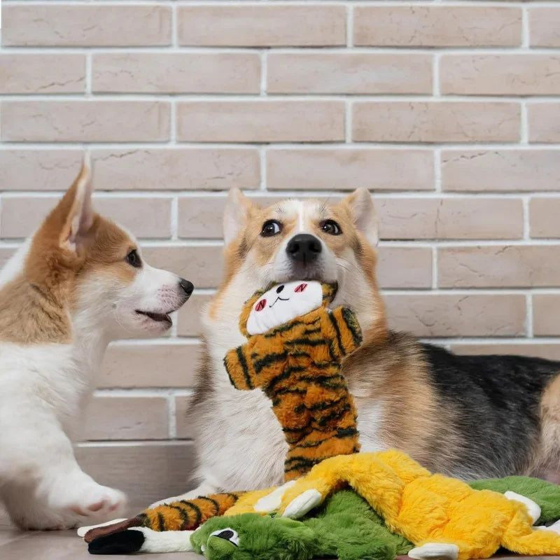 Dog Squeaky Toys - Durable Aggressive Chewers