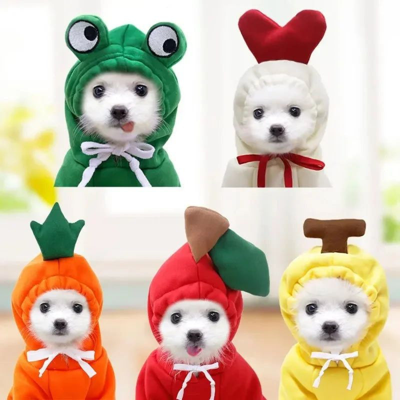 Cosplay Dog Hoodie Costume for Small Dogs and Cats