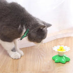 Automatic Electric Rotating Cat Toy Colorful Butterfly