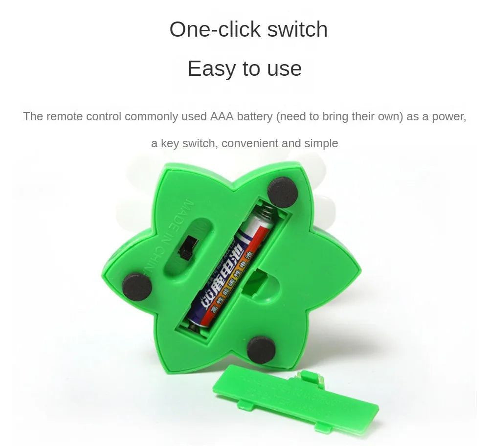 Automatic Electric Rotating Cat Toy Colorful Butterfly