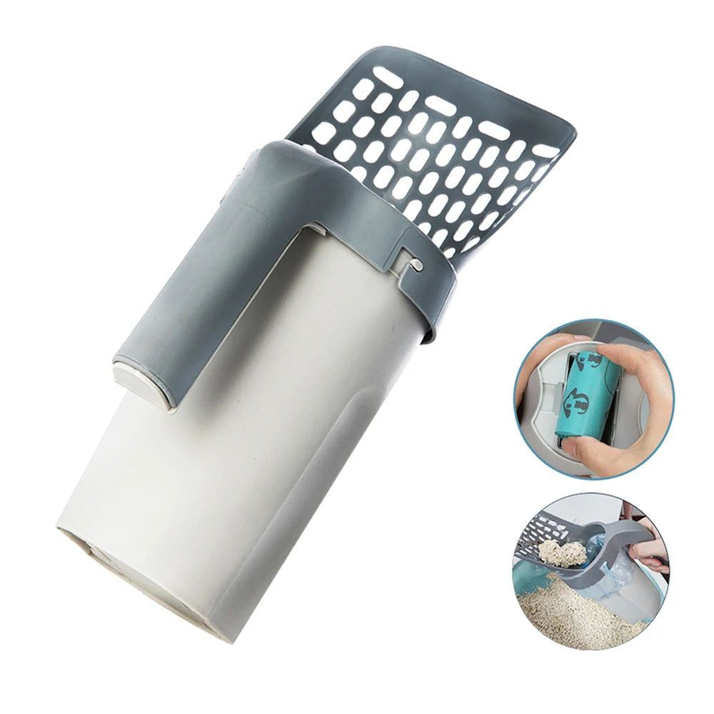 Cat Litter Shovel Scoop For Pet Filter Clean Toilet Garbage Picker Cat